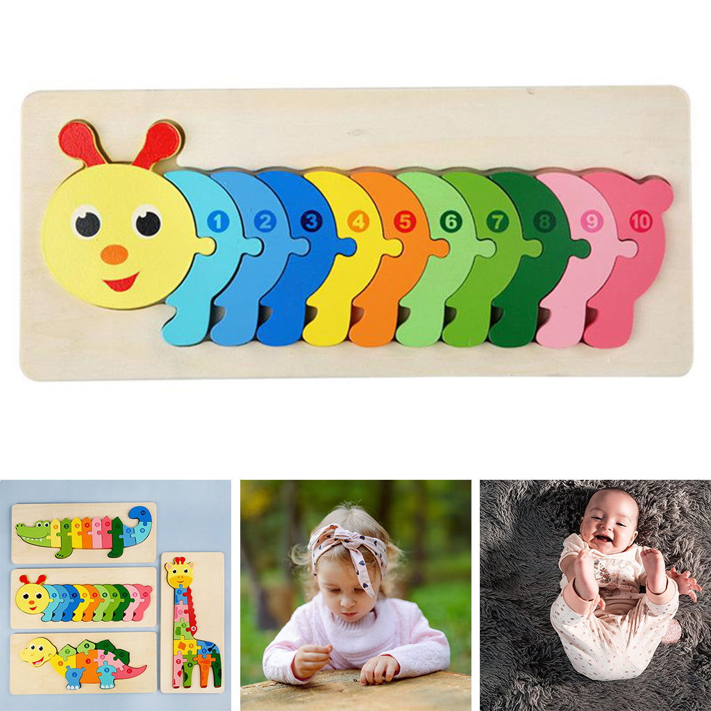 Tierpuzzle für neugierige Kinder - Entdecker-Puzzle