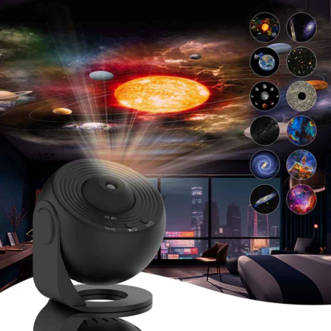 Galaxia | 360° Projektor für Sternenhimmel - Vollraumbeleuchtung