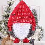 Adventskalender mit Santa-Anhänger – Countdown bis Weihnachten