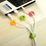 Kabelorganizer Set mit 5 selbstklebenden Clips