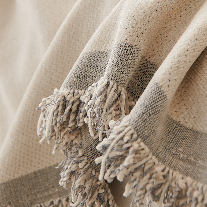 Doppelseitige Chenille Sofabezug