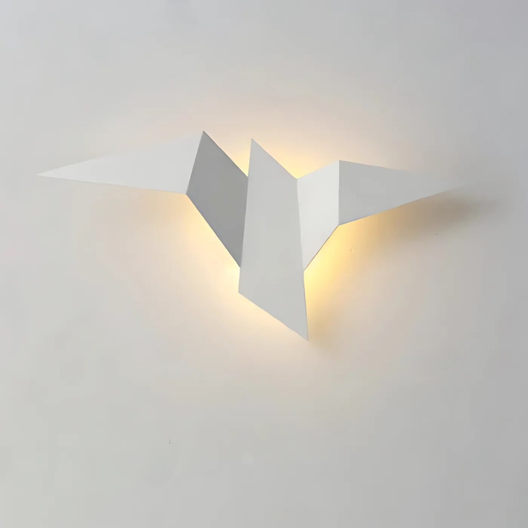 Origami Wandleuchte – Einzigartige Beleuchtung im japanischen Stil für Wohn- und Schlafzimmer
