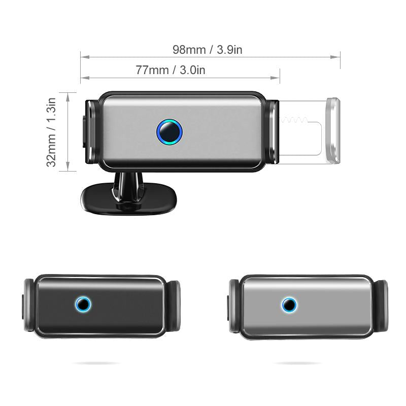 Intelligente 360-Grad Smartphone-Halterung für das Auto