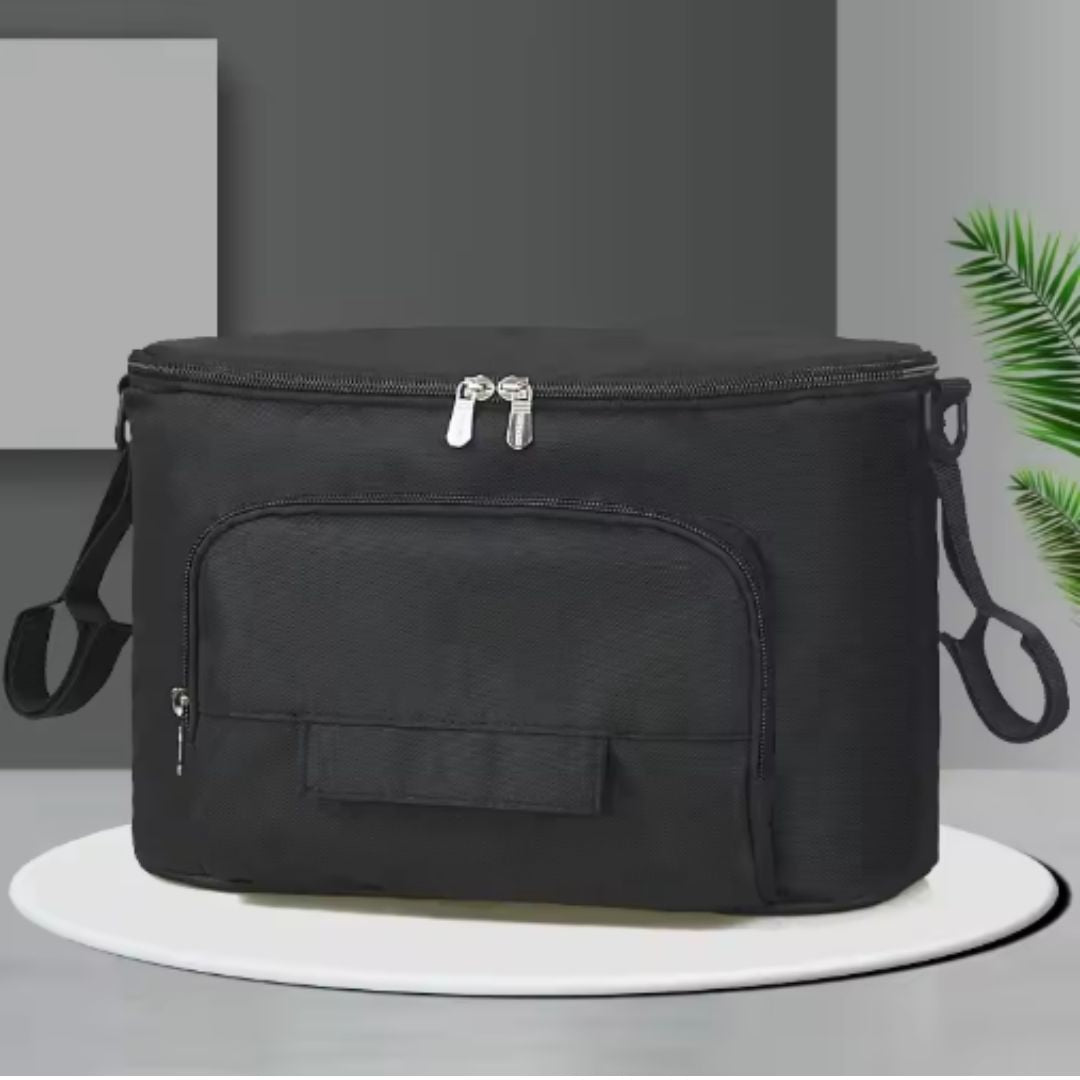 Isolierte Wickeltasche für Kinderwagen mit Feuchttuchspender