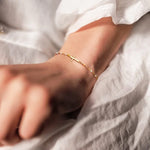 Verstellbares Kreuzarmband für Freundschaft und Glauben – Silber oder Gold – Geschenkbox verfügbar
