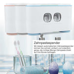 Automatischer Zahnbürstenhalter und Zahnpasta-Spender Set