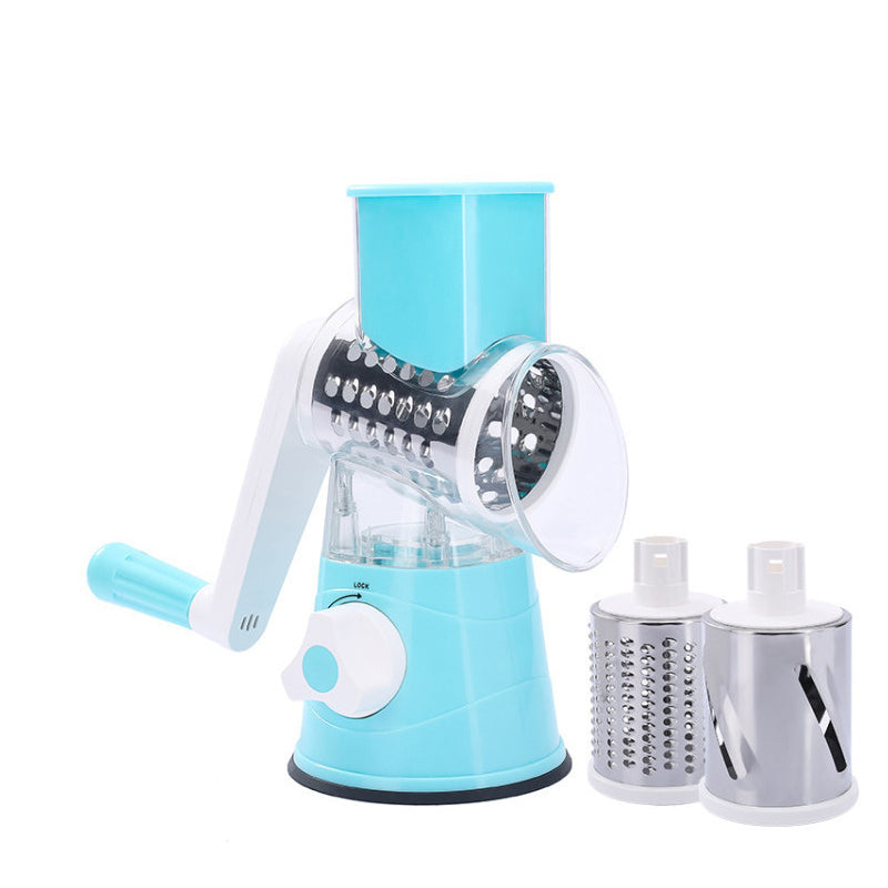 3-in-1 Drehender Käsehobel und Gemüseschneider