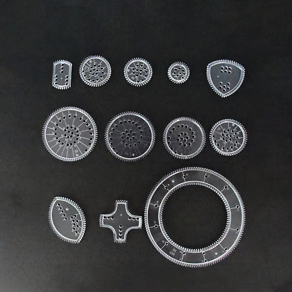 Precision Drawing Ruler Set for Creative Minds