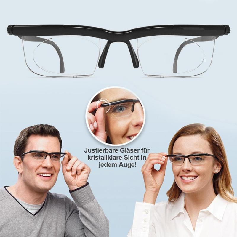 Anpassbare Lesebrille für jeden Bedarf