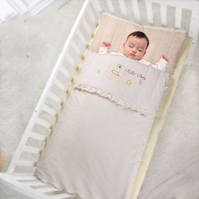 2-in-1 Schlafnest für Babys und Kleinkinder – Weicher Schlafsack mit Decke