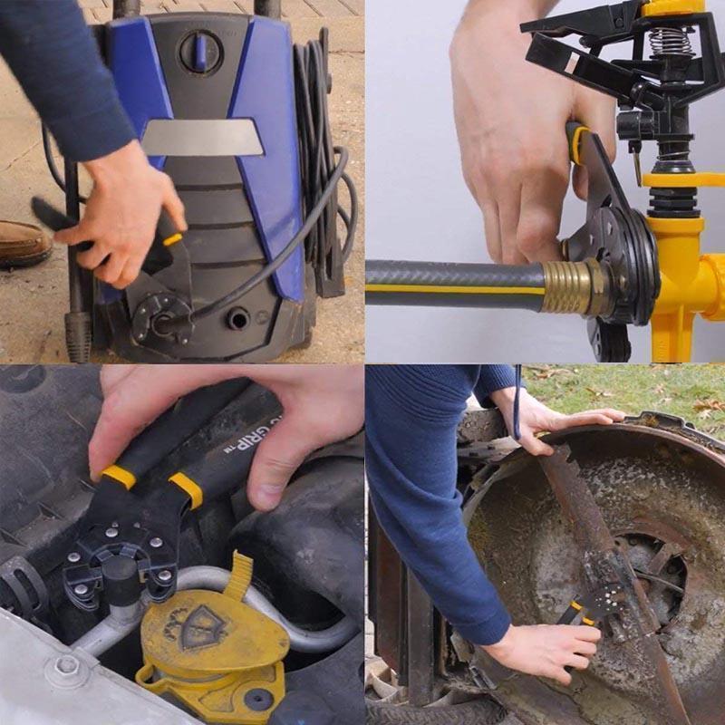 Vielseitiger 14-in-1 Verstellbarer Schraubenschlüssel mit Ergonomischem Griff