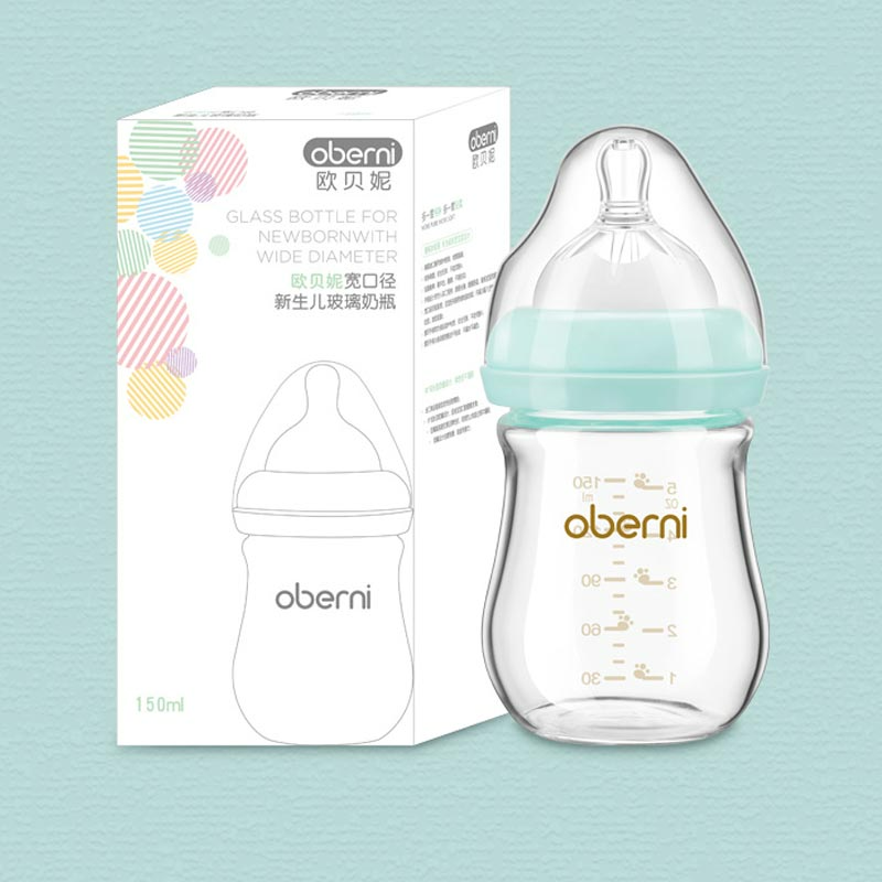 BPA-freie Anti-Kolik Flasche für Neugeborene – Babyflasche mit Soft-Sauger