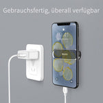 Kompakter, magnetischer Smartphonehalter ohne Montage