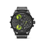 Elegante Quarzchronographuhr aus Edelstahl