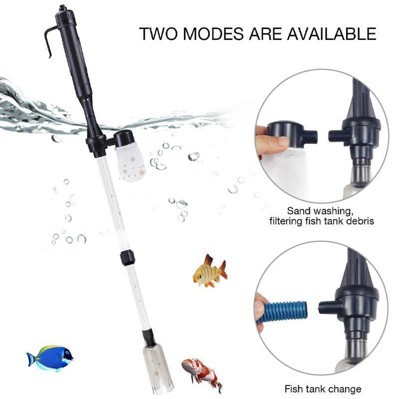 Elektrischer Sandreiniger für Aquarien – Automatischer Wasserwechsel