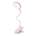 Clip-on Lamp with Flexible Neck – Rechargeable Reading Lamp for Bed