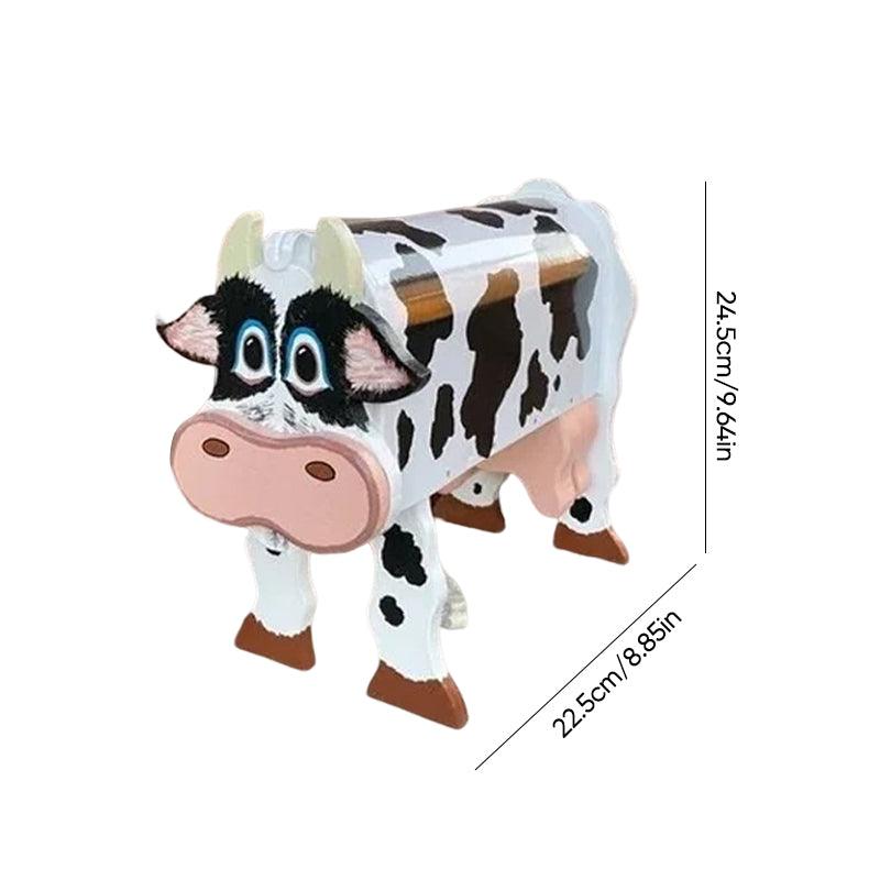 Country Life Mailbox | Charming Design | Weatherproof Metal | 20x20x10 cm
