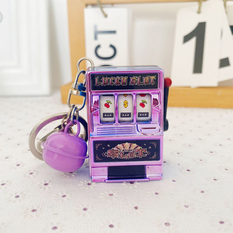 Glücksbringer | Schlüsselanhänger im Spielautomaten-Design