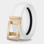 Stylish Men's Belt with Automatic Buckle | Elegance & Flexibility