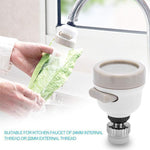 Vielseitiger Wasserhahnaufsatz | AquaFlex