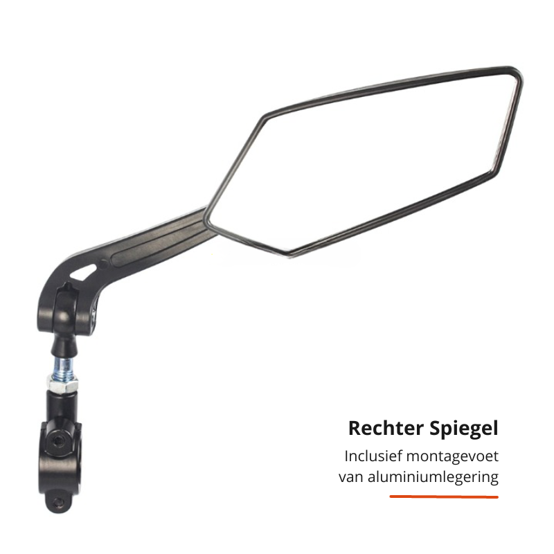 Universelles Fahrradspiegel mit 360° Drehung – Flexibles Montagesystem