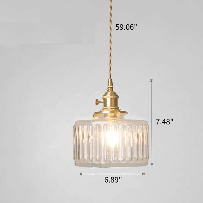 Stilvolle Kristallpendelleuchte – Luminara