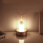 Remote-Controlled LED Candle – Dimmable Warm Light, USB Rechargeable
