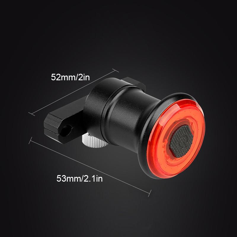 Intelligentes Rücklicht für Fahrräder – USB aufladbar mit Bremsensor
