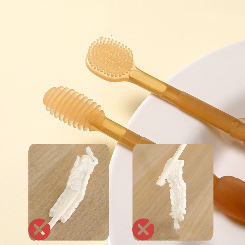 Silikon Zahnbürsten für Babys – Praktisches Set mit Reisebox