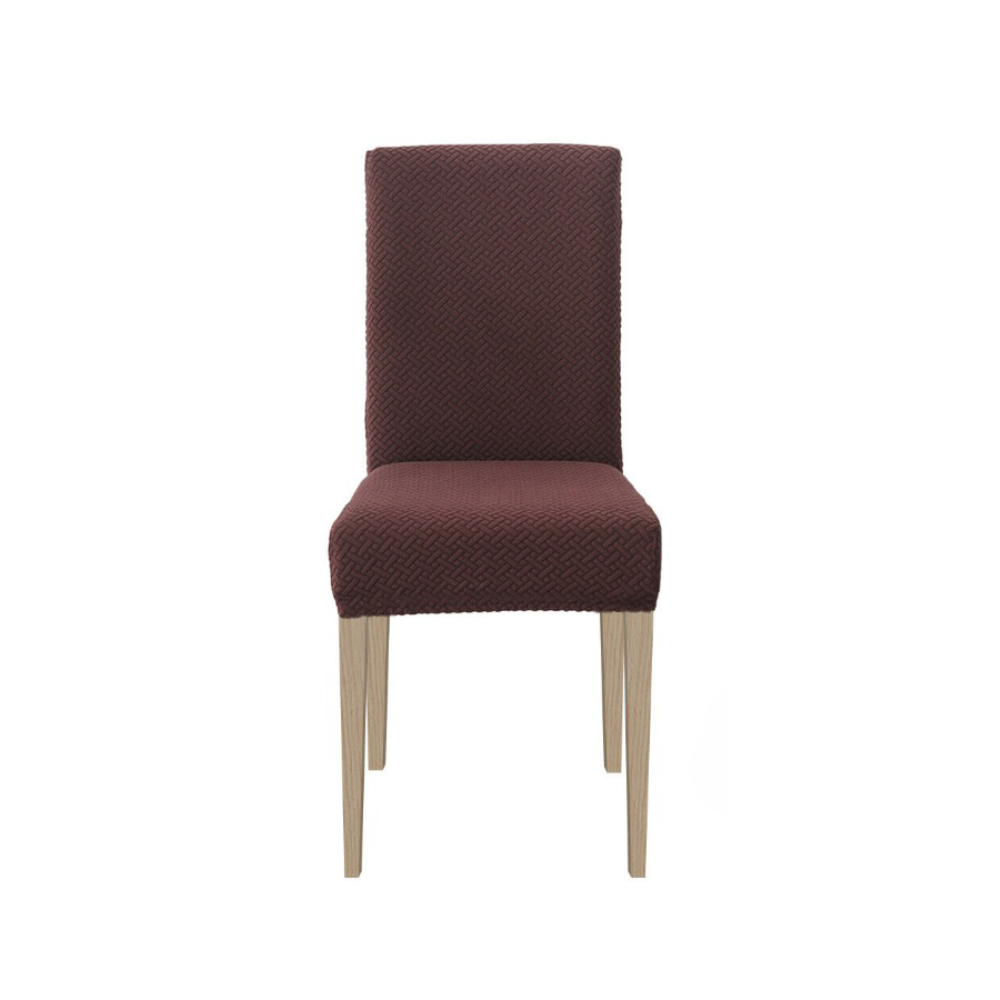 Elegant chair covers made of high-quality stretch material for dining rooms