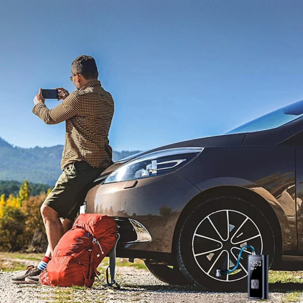 Tragbarer Akku-Luftkompressor mit 150 PSI für Autos und Sportgeräte