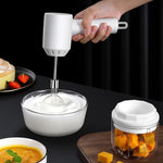 Vielseitiger kabelloser Küchenmixer mit Schüsselheber