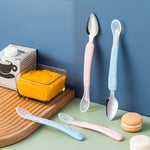 Silikonlöffel für Babys – 2-in-1 Funktion