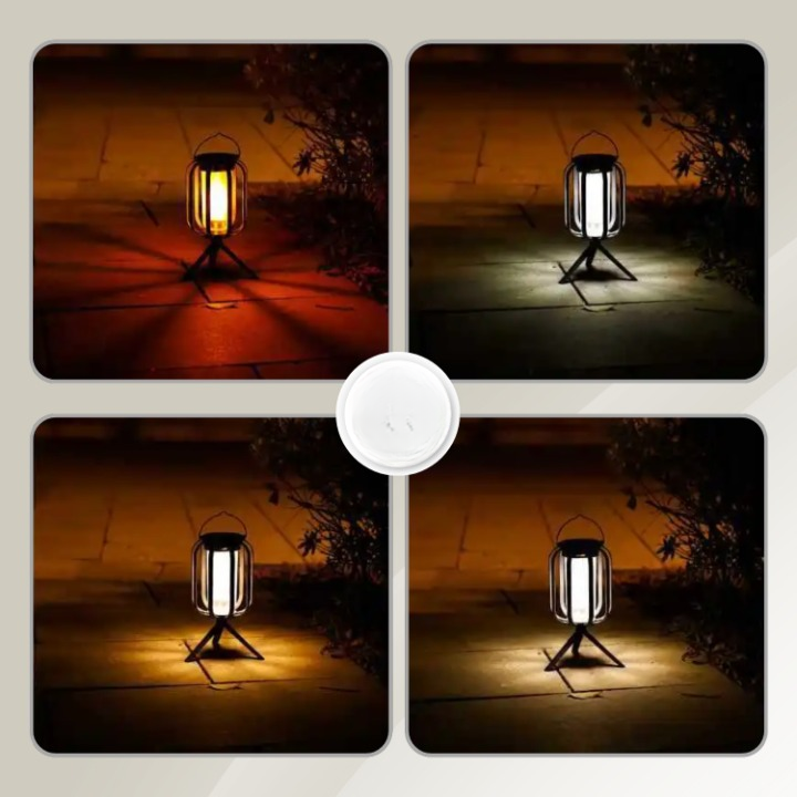 Tragbare LED-Leuchte für Innen und Außen