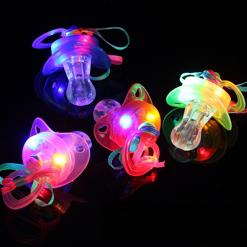 Leuchtender Party-Schnuller für Kinder – LED Schnuller mit Licht
