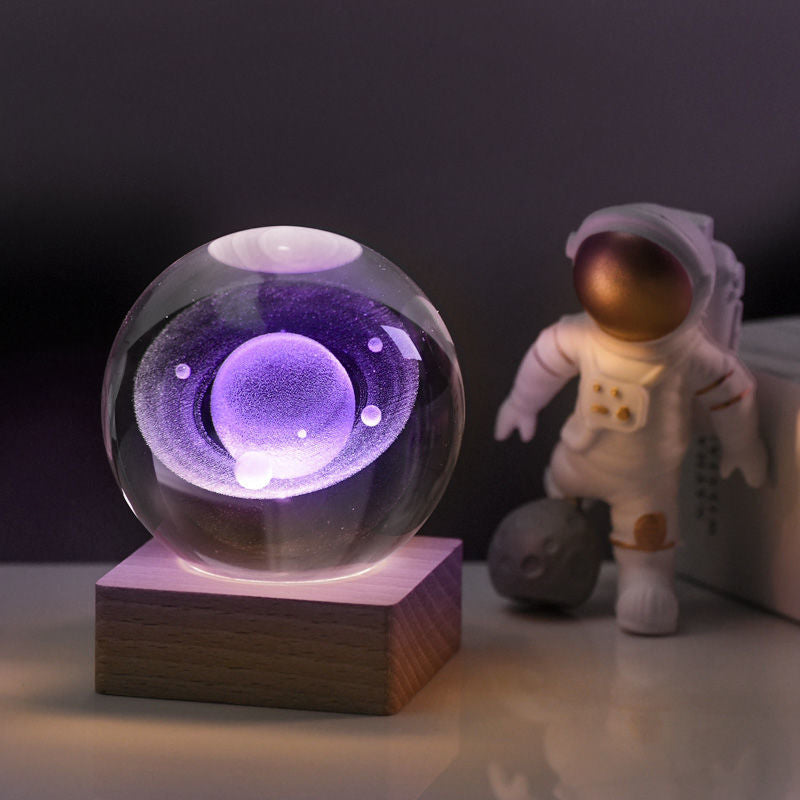 3D Sternenlicht Kristallkugel für eine magische Atmosphäre