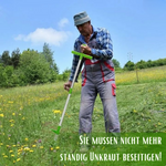 Unkrautstecher mit Fußpedal - Rückenfreundlich und Ergonomisch