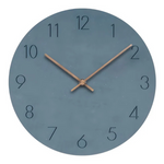 Große Holz-Wanduhr – Minimalistisches Design mit lautlosem Mechanismus
