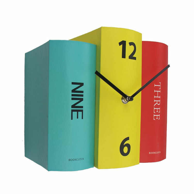 Literarische Uhr | Stilvolle Buchuhr für Ihr Zuhause