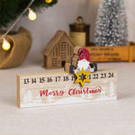 Holzspielzeug Weihnachts-Mobile mit Santa Claus Kalender Ornament