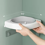 Eckregal mit drehbarem Design für das Badezimmer