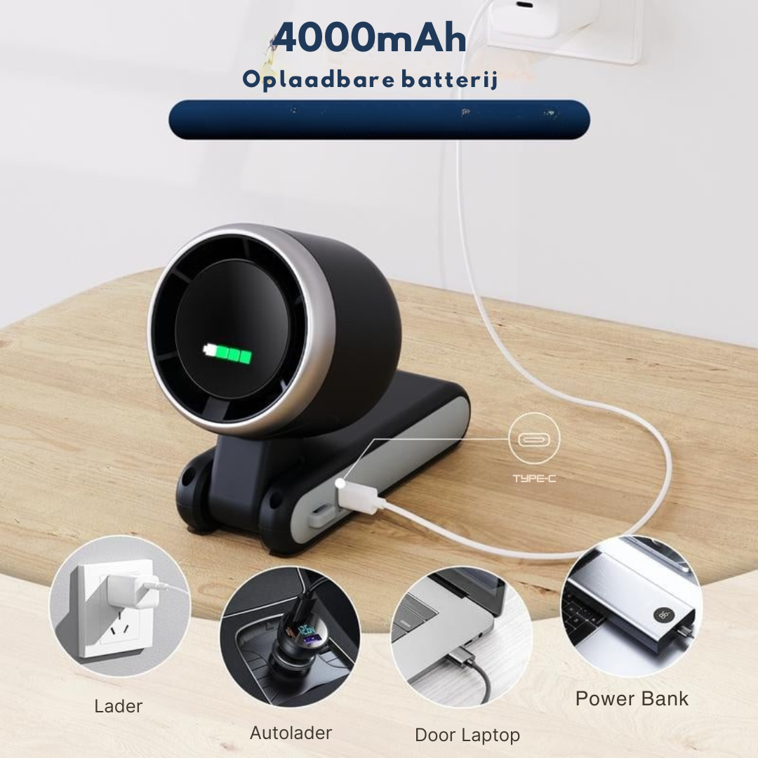 Elegant Portable Fan for Style and Refreshment
