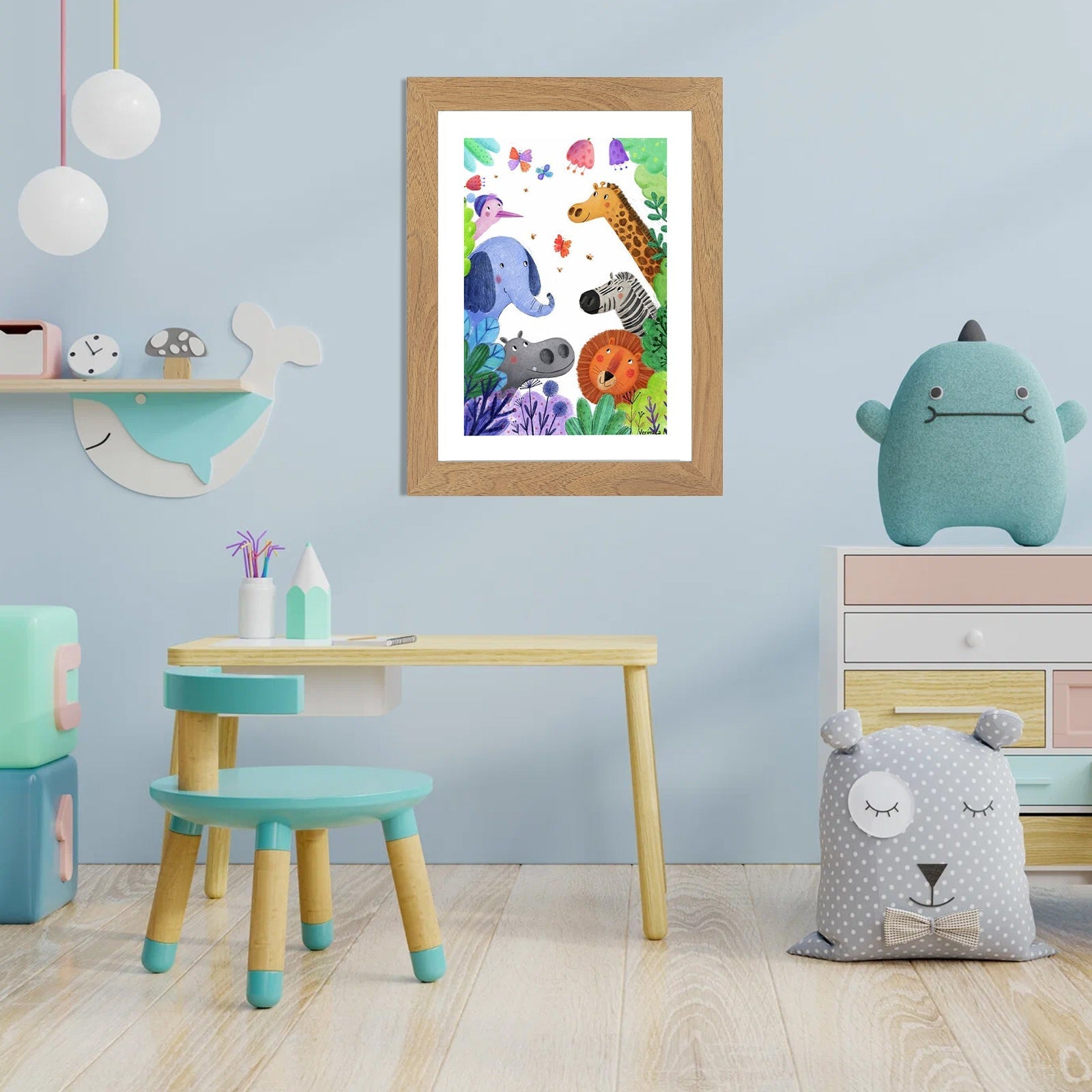 Kinder Bilderrahmen für Kunstwerke