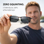 Fotoanpassende Sonnenbrille mit UV400-Schutz