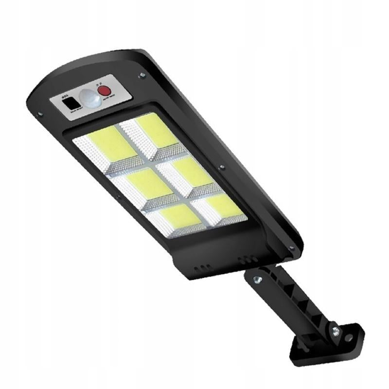 200W Solar LED Außenlampe mit Fernbedienung, Bewegungs- und Dämmerungssensor