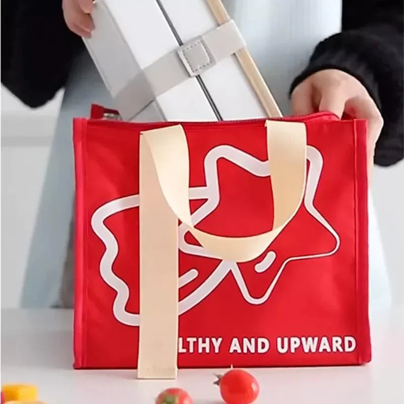 Lustige Isolierte Lunch-Tasche für Lebensmittel - Frisch & Praktisch