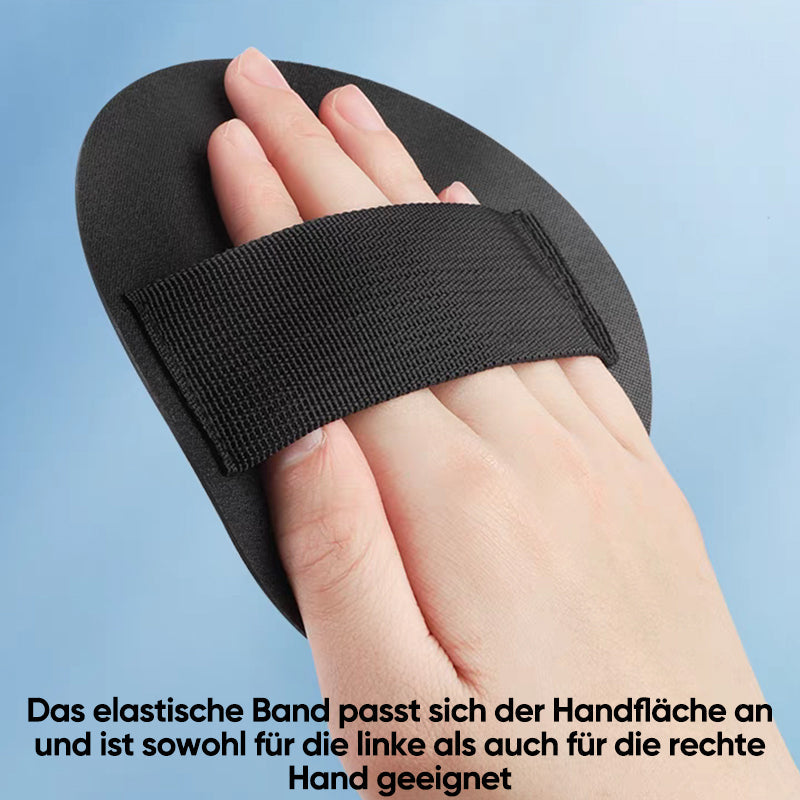 Schwarzes Silikon-Badewerkzeug