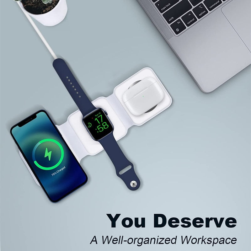 All-in-One Drahtloser Ladehalter für Smartphone und mehr