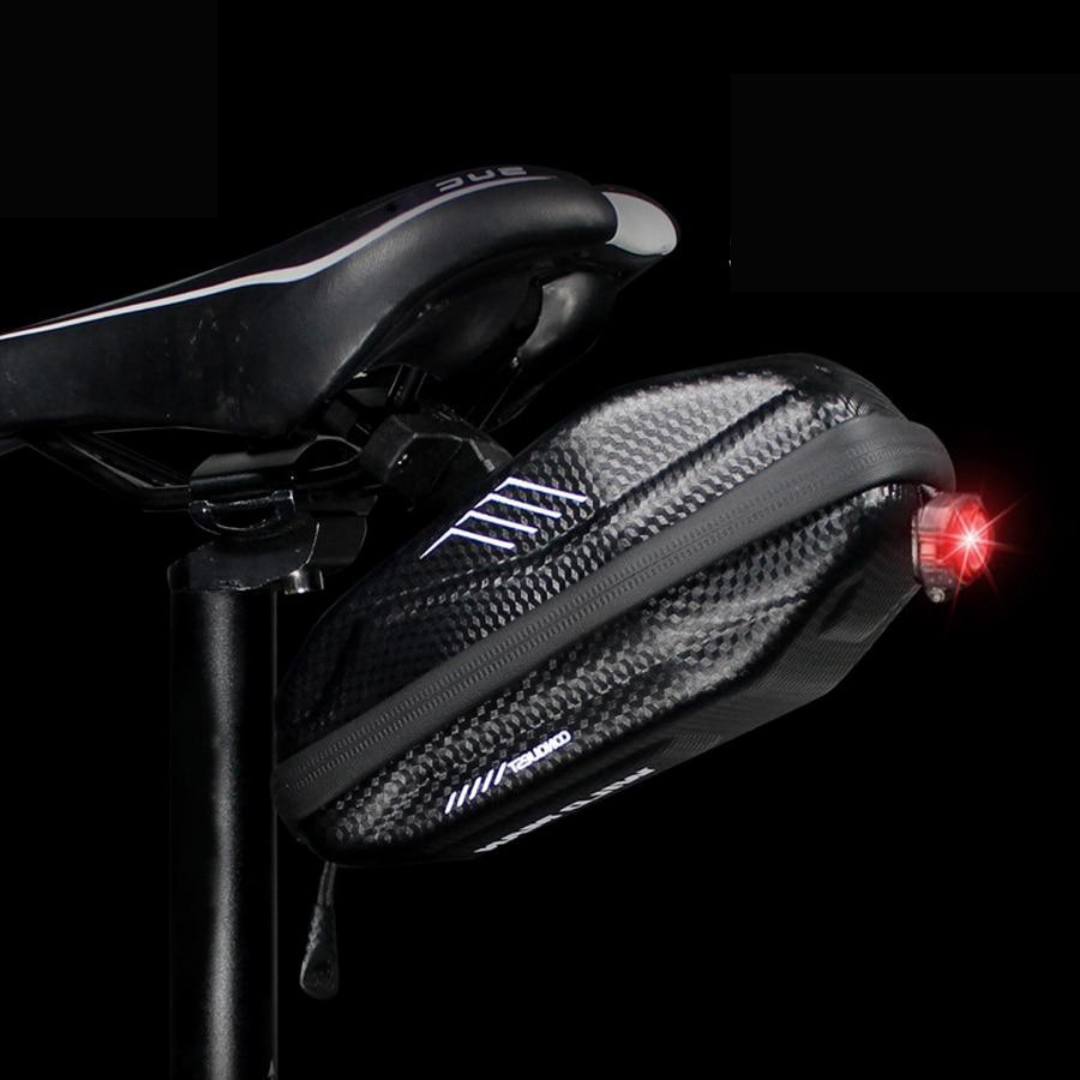Wasserdichte Fahrradtasche mit schnellem Abnehmmechanismus