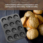 Backform für 12 Muffins und Cupcakes - Premium Qualität
